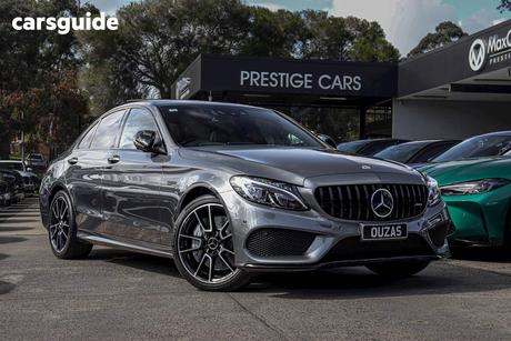 Grey 2018 Mercedes-Benz C43 Sedan 43