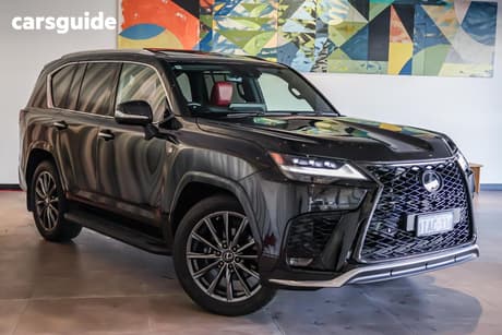 Black 2023 Lexus LX600 Wagon F Sport