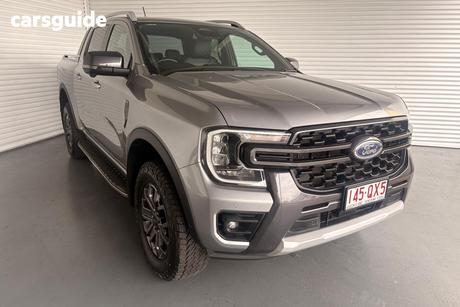 Silver 2024 Ford Ranger Double Cab Pick Up Wildtrak 2.0 (4X4)