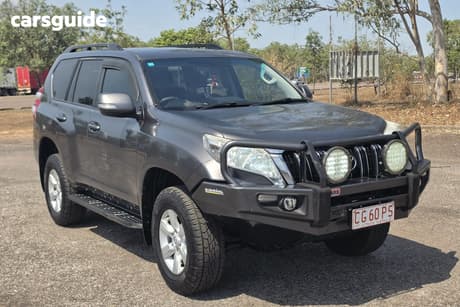 Grey 2013 Toyota Landcruiser Prado Wagon Gxl (4X4)