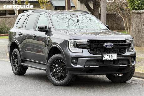 Grey 2025 Ford Everest Wagon Sport (4Wd)