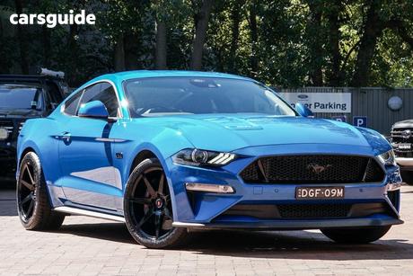 Blue 2021 Ford Mustang Fastback Gt 5.0 V8