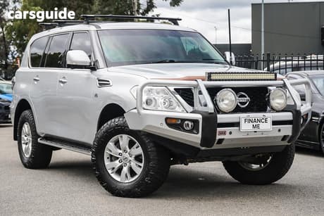 Silver 2017 Nissan Patrol Wagon Ti (4X4)