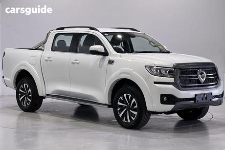 White 2026 GWM Cannon Dual Cab Utility Lux (4X4)