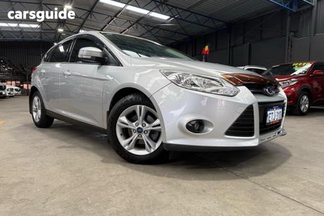 Silver 2015 Ford Focus Hatchback Trend