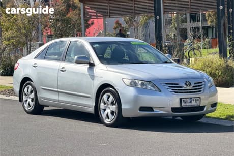 Silver 2007 Toyota Camry Sedan Altise