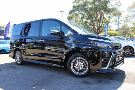 Black 2020 Toyota Voxy Wagon Zs