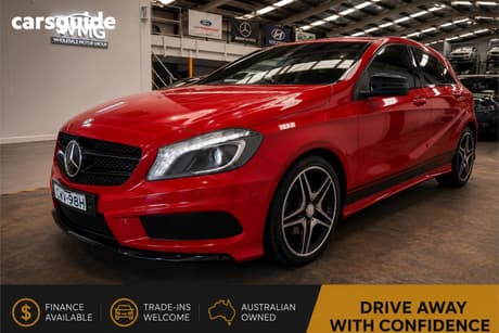 Red 2014 Mercedes-Benz A180 Hatchback Be