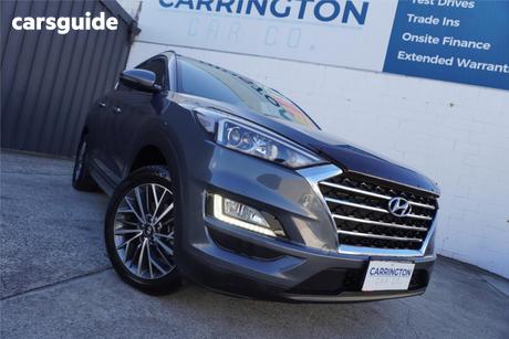 Grey 2019 Hyundai Tucson Wagon Elite (2Wd) Black Int