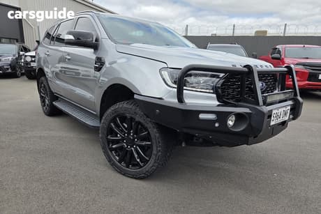 Silver 2021 Ford Everest Wagon Sport (Rwd)