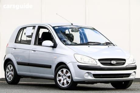 Silver 2010 Hyundai Getz Hatchback S