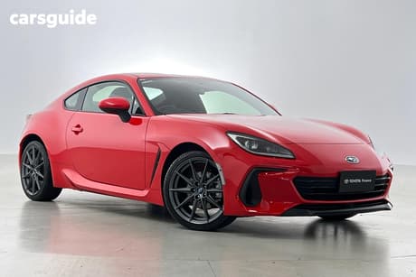 Red 2022 Subaru BRZ Coupe S
