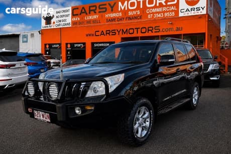 Black 2012 Toyota Landcruiser Wagon Gxl (4X4)