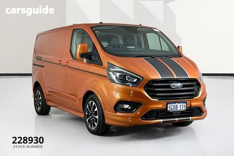Orange 2019 Ford Transit Custom Van 320S (Swb) Sport