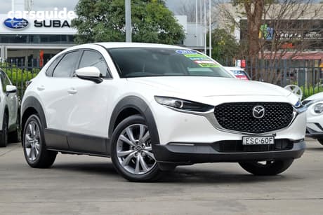 White 2021 Mazda CX-30 Wagon G20 Touring (Fwd)