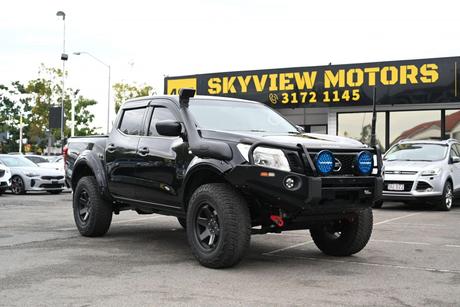 Black 2018 Nissan Navara Dual Cab Utility St (4X4)