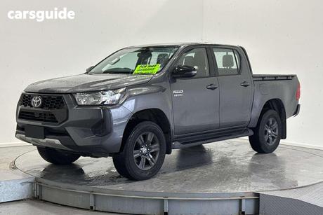 Grey 2024 Toyota Hilux Double Cab Pick Up Sr (4X4)