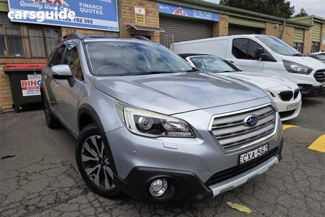 Silver 2015 Subaru Outback Wagon 2.5I Premium