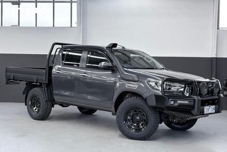 Grey 2019 Toyota Hilux Double Cab Pick Up Sr5 (4X4)