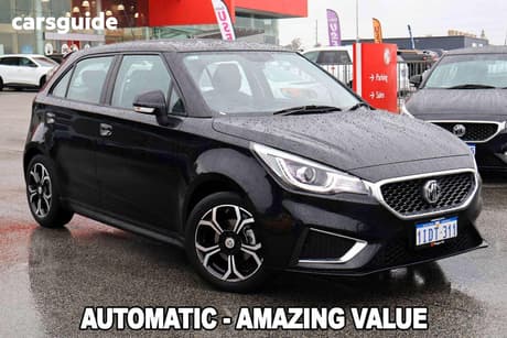 Black 2023 MG MG3 Hatchback Excite (With Navigation)