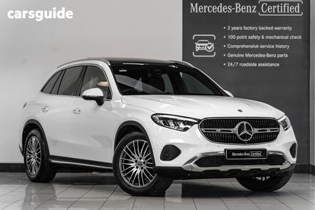 White 2026 Mercedes-Benz GLC Wagon 350 E 4Matic