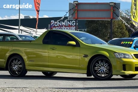 Green 2007 Holden UTE Ute Tray SS R
