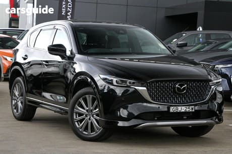 Black 2025 Mazda CX-5 Wagon G25 Akera (Awd)