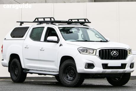 White 2019 LDV T60 Double Cab Utility Pro (4X4)