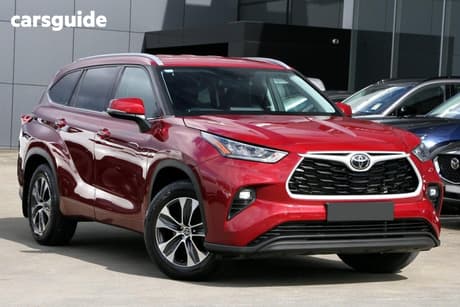 Red 2022 Toyota Kluger Wagon Gxl 2Wd