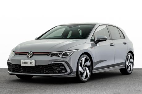 Grey 2022 Volkswagen Golf Hatchback Gti