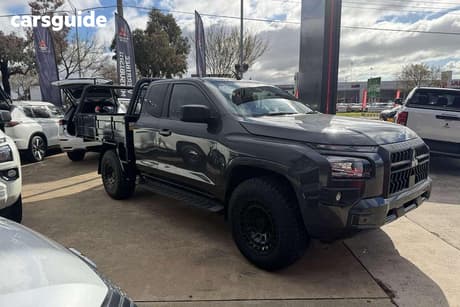 Grey 2026 Mitsubishi Triton Cab Chassis Glx (4X2)