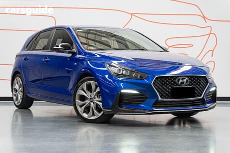 Blue 2021 Hyundai I30 Hatchback N Line
