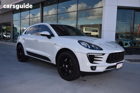 White 2015 Porsche Macan Wagon S Diesel