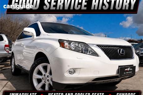 White 2011 Lexus RX350 Wagon Sports Luxury
