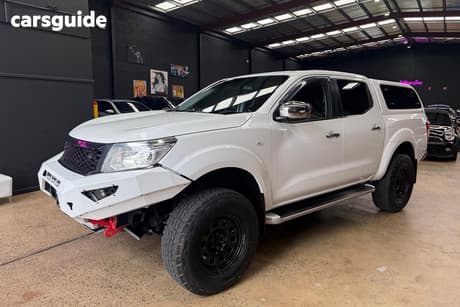 White 2018 Nissan Navara Dual Cab Utility St (4X2)