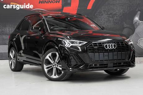 Black 2022 Audi Q3 Wagon 40 Tfsi Quattro S Line