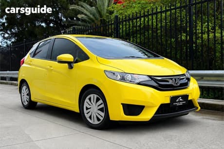 Yellow 2016 Honda Jazz Hatchback Vti