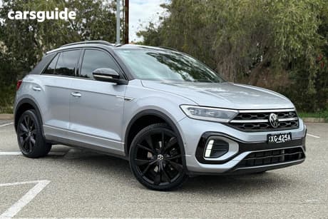 Silver 2023 Volkswagen T-ROC Wagon 140Tsi R-Line (Restricted Ftr)