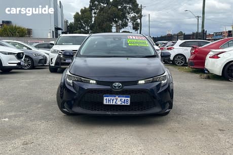 Blue 2020 Toyota Corolla Hatchback Ascent Sport (Hybrid)