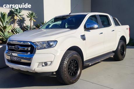 White 2016 Ford Ranger Dual Cab Utility Xlt 3.2 (4X4)