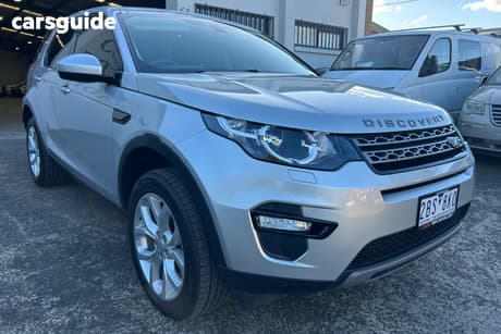 Silver 2016 Land Rover Discovery Sport Wagon Sd4 Se