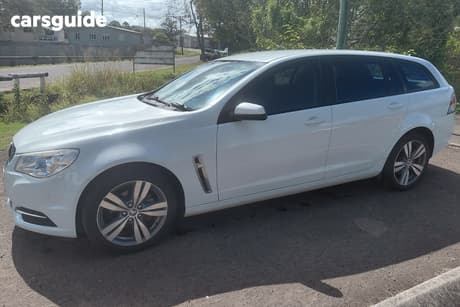 White 2013 Holden Commodore Sportswagon Evoke (Lpg)