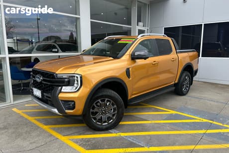 Yellow 2025 Ford Ranger Double Cab Pick Up Wildtrak 2.0 (4X4)