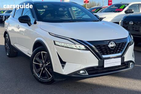 White 2024 Nissan Qashqai Wagon Ti E-Power (Hybrid)