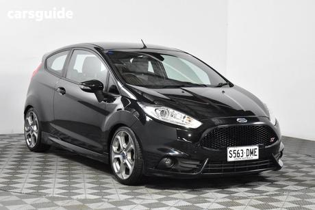 Black 2015 Ford Fiesta Hatchback St