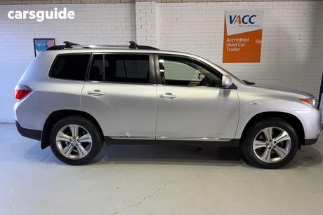 Silver 2013 Toyota Kluger Wagon Kx-S (4X4)