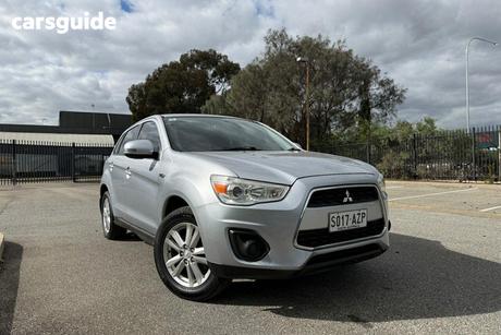 Silver 2013 Mitsubishi ASX Wagon Aspire (2Wd)