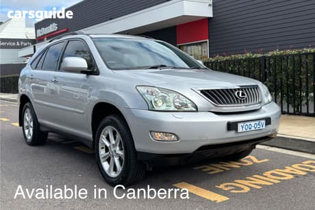 Silver 2008 Lexus RX350 Wagon Sports Luxury