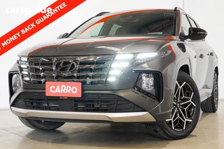 Grey 2021 Hyundai Tucson Wagon Highlander N Line (Awd)