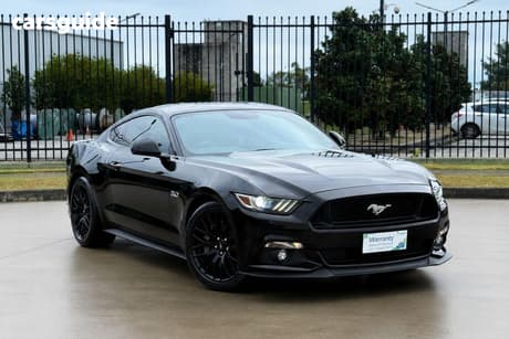 Black 2016 Ford Mustang Coupe GT 5.0 V8 FM